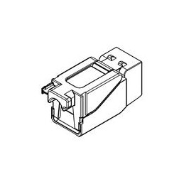 1 pcs : SS-82120-001 - Modular Connectors / Ethernet Connectors Cat6A Shielded Keystone Jack NoTool