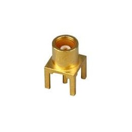 1 pcs : 135-9701-201 - RF Connectors / Coaxial Connectors MMCX Non-Mag Jack Straight PCB Mount