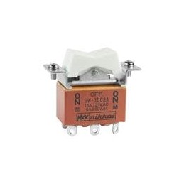 1 pcs : SW3008A - Rocker Switches (ON)-OFF-(ON) DPDT