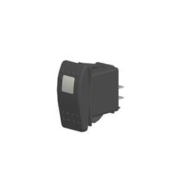 1 pcs : V1D2B60B-A9C00-000 - Rocker Switches 1-pole, ON - None - OFF, 20A 12VDC not HP rated, Illuminated, Sealed Contura II Roc