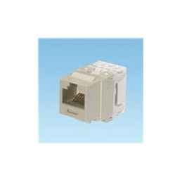 1 pcs : NK688MIW - Modular Connectors / Ethernet Connectors NK Cat 6 punchdown jack module Off Whi