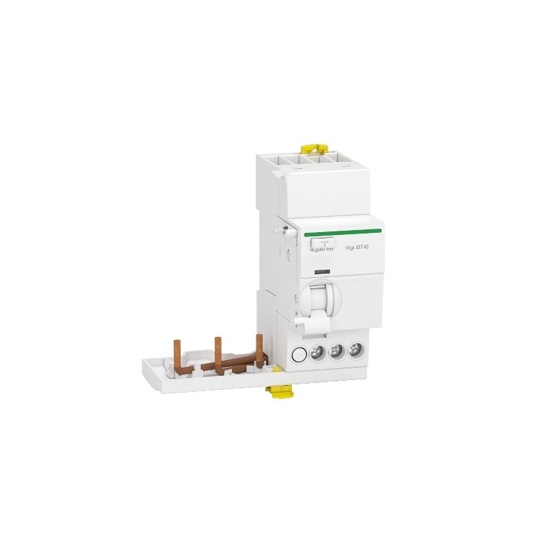 1 pcs - Schneider Electric Acti9 iDT40 RCCB, 40A, 3 Pole, 30mA, Type A, 400V ac
