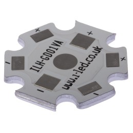 10 pcs - Intelligent LED Solutions IMS Series Thermal Gap Pad, 1.6mm Thick, Metal, 20 x 20 x 1.6mm