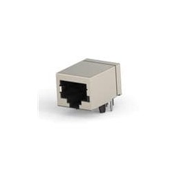 1 pcs : 5558068-1 - Modular Connectors / Ethernet Connectors MOD JACK ASSY R/A 10P KEYED