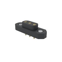1 pcs : 878-20-003-10-011000 - Rectangular Mil Spec Connectors 4mm Magnetic Spring-Loaded Target Conn 3 Pin UnShrouded Through-H