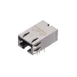 1 pcs : JT4-1202HL - Modular Connectors / Ethernet Connectors CONN,RJ45, TD,1X1,1GPP,1:1,T N