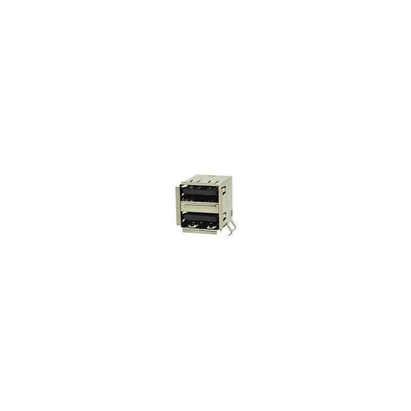 1 pcs : UJ2-ADH-1-TH - USB Connectors USB 2.0 type A jack 8 pin Horizontal TH
