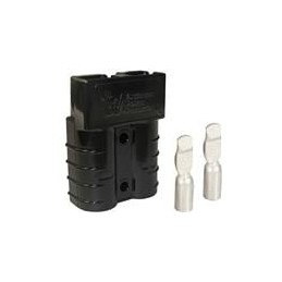 1 pcs : 6331G4 - Heavy Duty Power Connectors SB50 BLACK 10-12 AWG