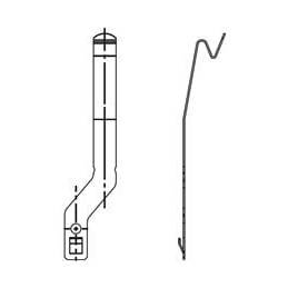 1 pcs : PYC-E1 - Relay Sockets & Fixings Socket - Front Conn for 2 Pole Relay