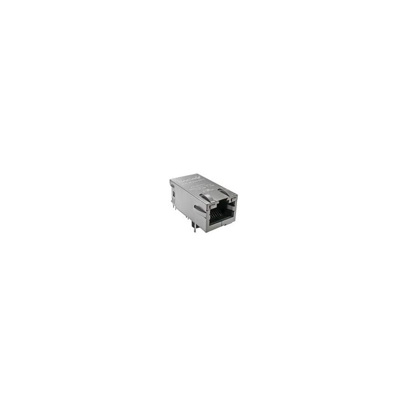 1 pcs : 0826-1X1T-KL-F - Modular Connectors / Ethernet Connectors MAGJACK 1x1 5G 100W