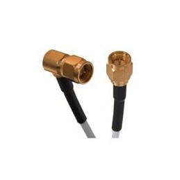 1 pcs : 415-0034-MM150 - RF Cable Assemblies R Ang SMA Plug to Straight SMA Plug