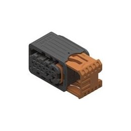 1 pcs : 33344008 - Automotive Connectors 10 way F Hybrid 1.5 2.8 CTCS XP Connector