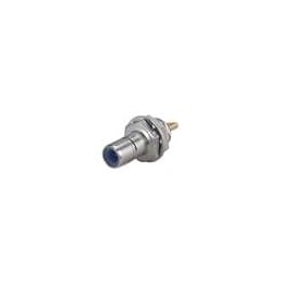 1 pcs : 22_SMB-50-0-3/111_NE - RF Connectors / Coaxial Connectors SMB straight bulkhead receptacle jack(f)