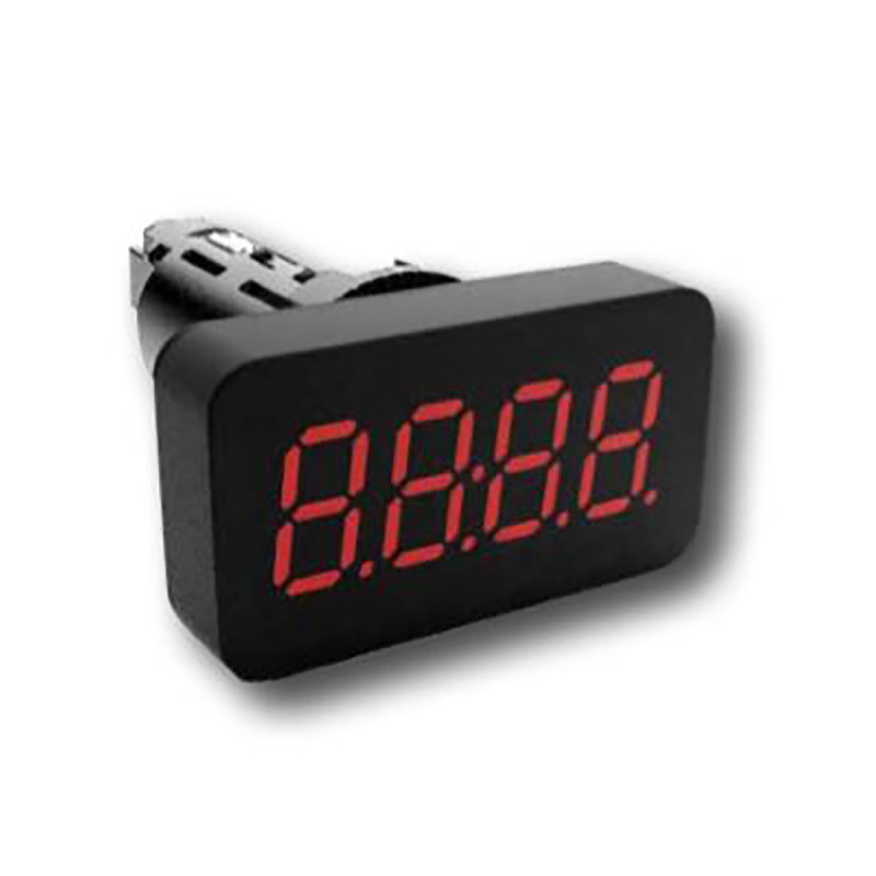 1 pcs - RS PRO 7 Segment LED Digital Panel Multi-Function Meter for Current, Voltage