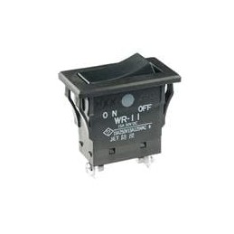 1 pcs : WR11AT - Rocker Switches SPST ON-NONE-OFF SCREW LUG SEALED