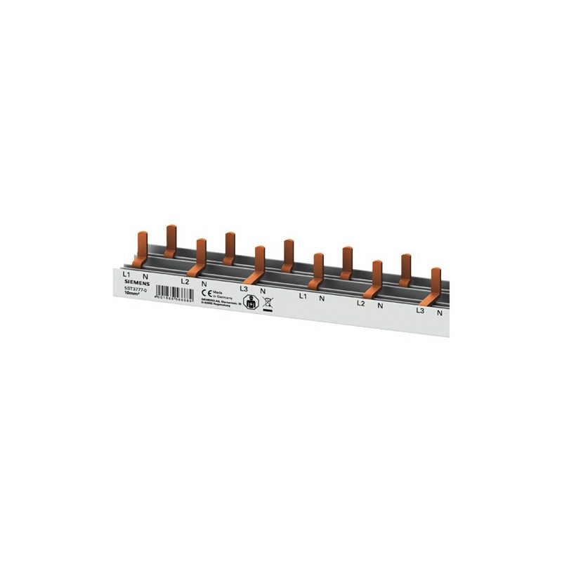 1 pcs - Siemens SENTRON 3 Phase Busbar, 230V, 26.5mm Pitch