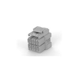 1 pcs : 5-1971776-3 - Power to the Board 2x3 plug housing lgr Key A