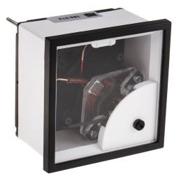 1 pcs - HOBUT D72SD Analogue Panel Ammeter 0/5/30A AC, 72mm x 72mm Moving Iron