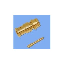 1 pcs : 2020A504-085 - RF Connectors / Coaxial Connectors SMP CBL MT DIR. SLDR .085, .086 CBL
