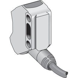 1 pcs - Sick Background Suppression Photoelectric Sensor, Block Sensor, 20 mm - 350 mm Detection Range