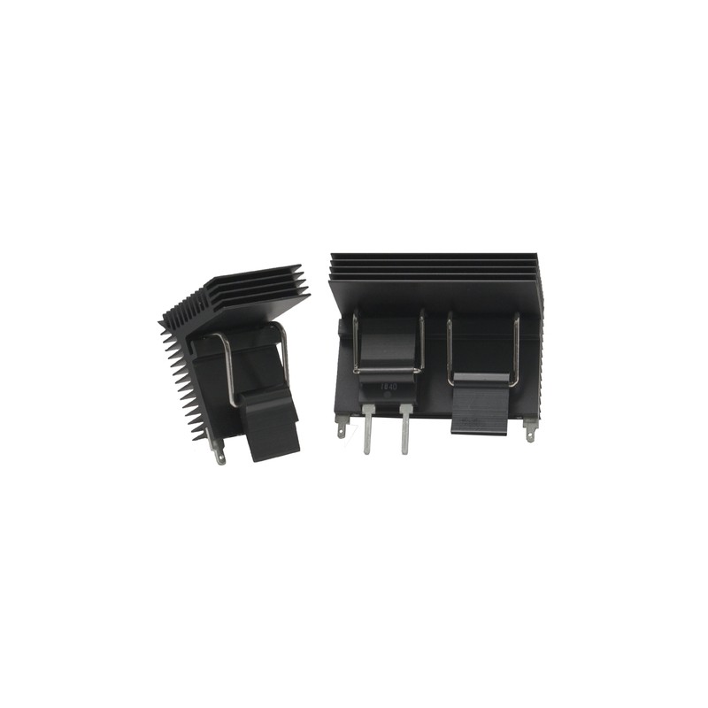 40 pcs - Heatsink, IXYS I4 and CPC PAK, Ohmite CS10, TO-220, TO-247, 55 x 33.9 x 39.5mm