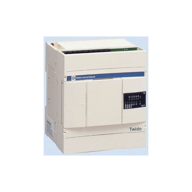 1 pcs - Schneider Electric Twido Series Logic Module, 100 - 240 V ac Supply, Relay Output, 6-Input, Sink, Source Input