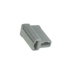 1 pcs : 02965454 - Automotive Connectors 2P FEM GRY CONN 58 SERIES