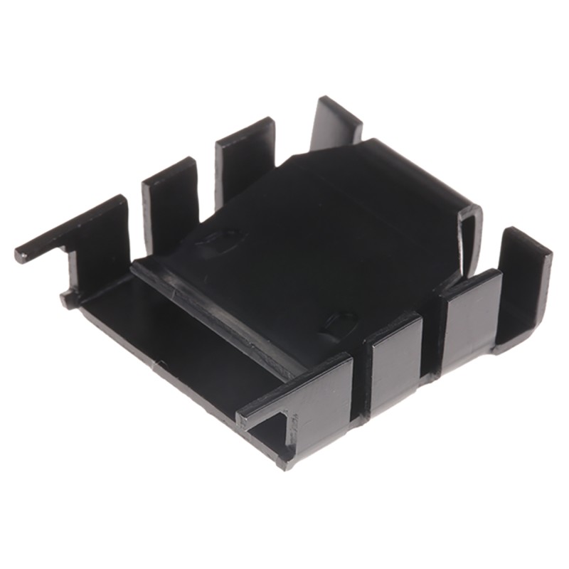 10 pcs - Heatsink, 18K/W, 25 x 25.4 x 8.3mm, Clip