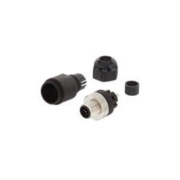 1 pcs : 1200710047 - Circular Metric Connectors 5P M/M-ATTCH STR PG9 SCREW