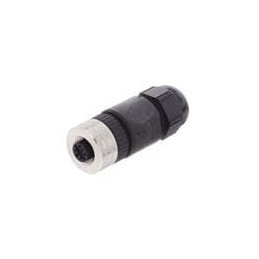 1 pcs : 1200710043 - Circular Metric Connectors MIC 5P F-ATTCH STR PG9 SCREW