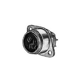 1 pcs : SL103F - XLR Connectors FLANGE MNT 3C FEM