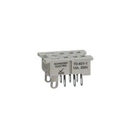 1 pcs : 70-401-1 - Relay Sockets & Fixings Chassis Mnt Socket 8-Pin, Q.C. Term