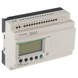 1 pcs - Schneider Electric Zelio Logic Smart Series Logic Module, 120 V ac, 240 V ac Supply, Relay Output, 12-Input, Discrete