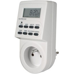 1 pcs - brennenstuhl Digital Timer Switch 230 V, 10-Channel
