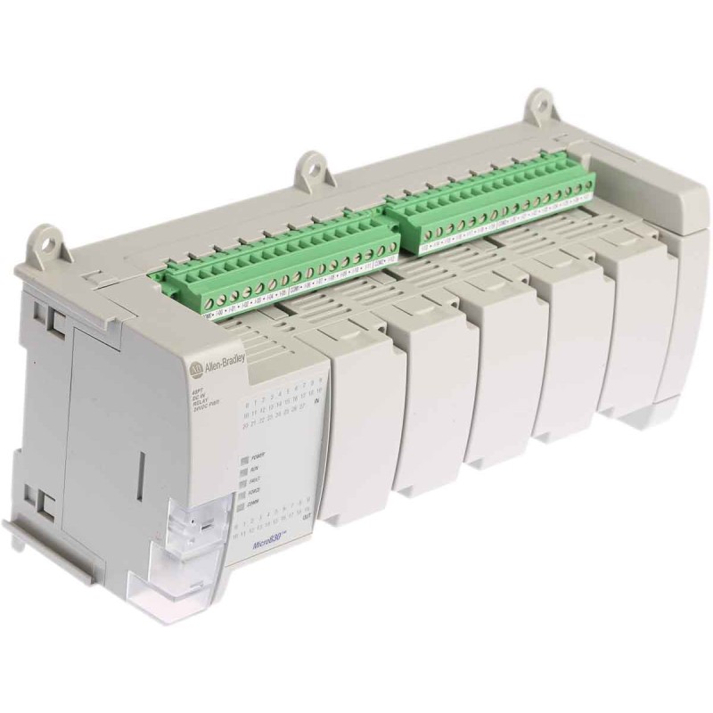 1 pcs - Allen Bradley Micro830 Series PLC CPU for Use with Micro800 Series, Digital Output, 28-Input, Digital Input