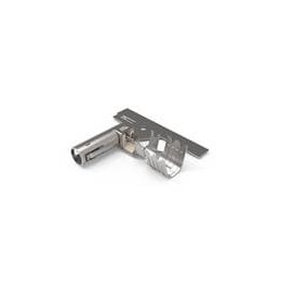 1 pcs : R299.197.630 - RF Connectors / Coaxial Connectors Right-angle fakra terminal, 3 in 1 step crimp - RG58 cables