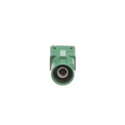1 pcs : R197.166.E28 - RF Connectors / Coaxial Connectors Right-angle stamped&formed low profile Fakra PCB header coding E