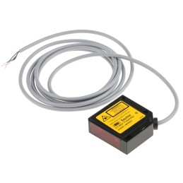 1 pcs - Baumer Diffuse Photoelectric Sensor, Block Sensor, 25 - 300 mm Detection Range