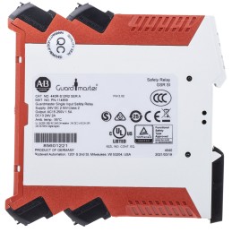 1 pcs - Rockwell Automation Dual-Channel Light Beam/Curtain, Safety Mat/Edge, Safety Switch/Interlock Safety Relay, 24V dc, 2