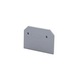 1 pcs : EPCP1.5 - Terminal Block Tools & Accessories Endplate, grey