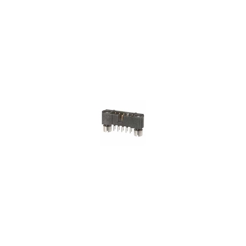 1 pcs : M80-5101242 - Power to the Board 6+6 WAY MALE VERT BD MNT 3MM TAIL W/JS
