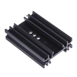 10 pcs - Heatsink, 8.8K/W, 12.5 x 34.5 x 50mm, Solder