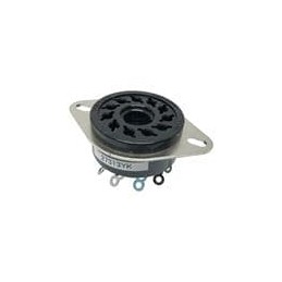 1 pcs : PL11 - Relay Sockets & Fixings Relay Socket Panel Mount 3PDT MK