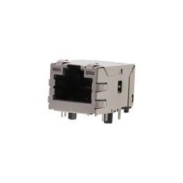 1 pcs : 93769-8628 - Modular Connectors / Ethernet Connectors MXMag GIG 8CORE RJ45 W/LEDS W/EMI PIP