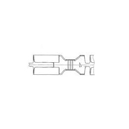 1 pcs : 7116306002 - Automotive Connectors TERM 305 FEM 7.8MM UNSLD