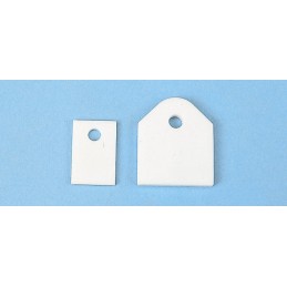 10 pcs - Silfox Thermal Interface Pad, 2mm Thick, 20W/m·K, Ceramic Aluminium Oxide, 25 x 21mm