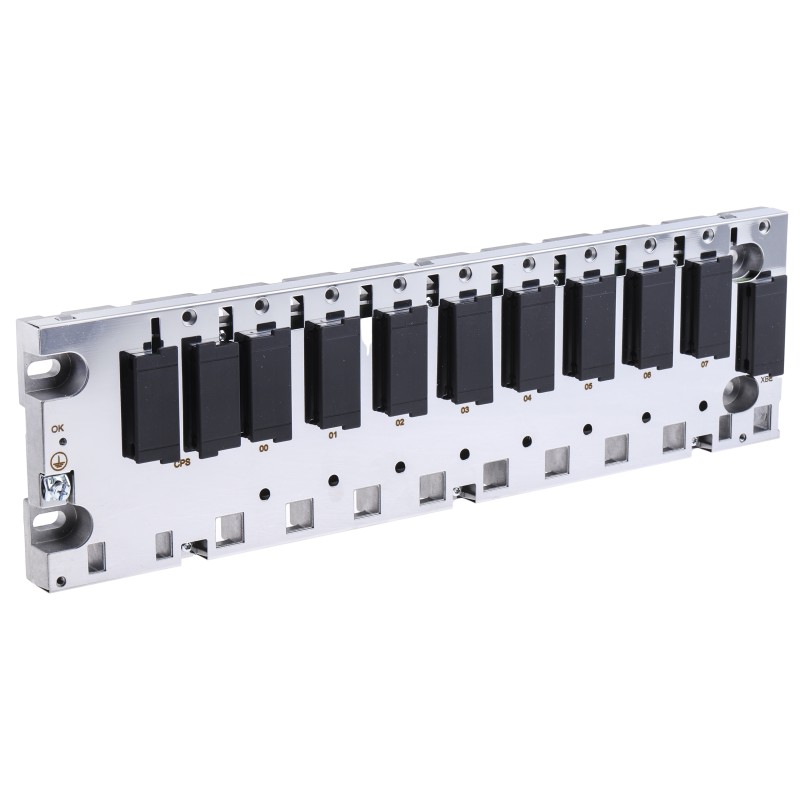 1 pcs - Schneider Electric BMEXBP Series Backplane for Use with BMEP58 Processor, BMXCPS Power Supply, I/O Module, Specific
