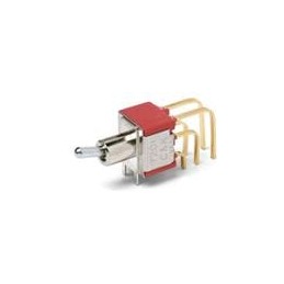 1 pcs : 7101K2AV2QEG - Toggle Switches 0.4VA 20VAC/DC SPDT ON-NONE-ON PCB