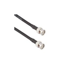 1 pcs : 095-850-278M050 - RF Cable Assemblies BNC Str Pl to BNC Str Pl LMR-240-UF 50 Ohm 0.50 M