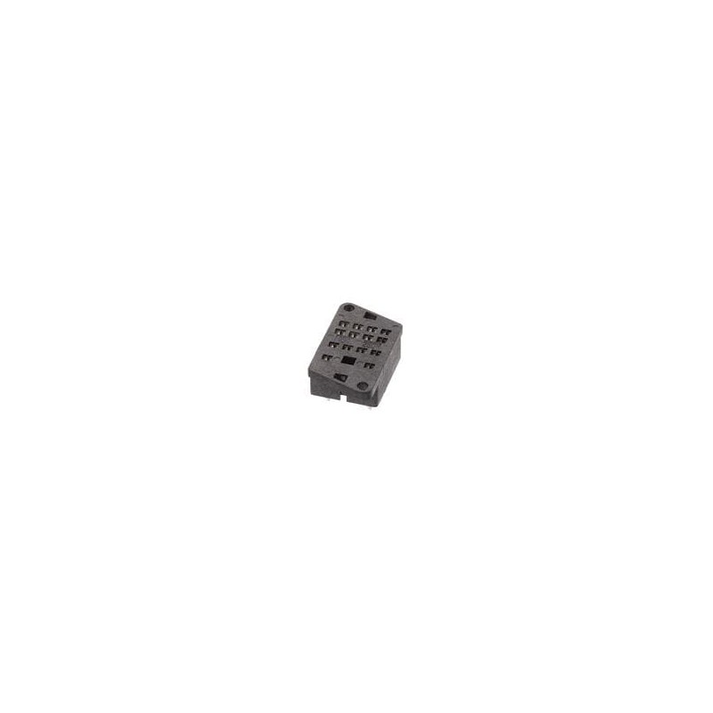 1 pcs : PT78600 - Relay Sockets & Fixings SCKT 4POLE SLD TERM